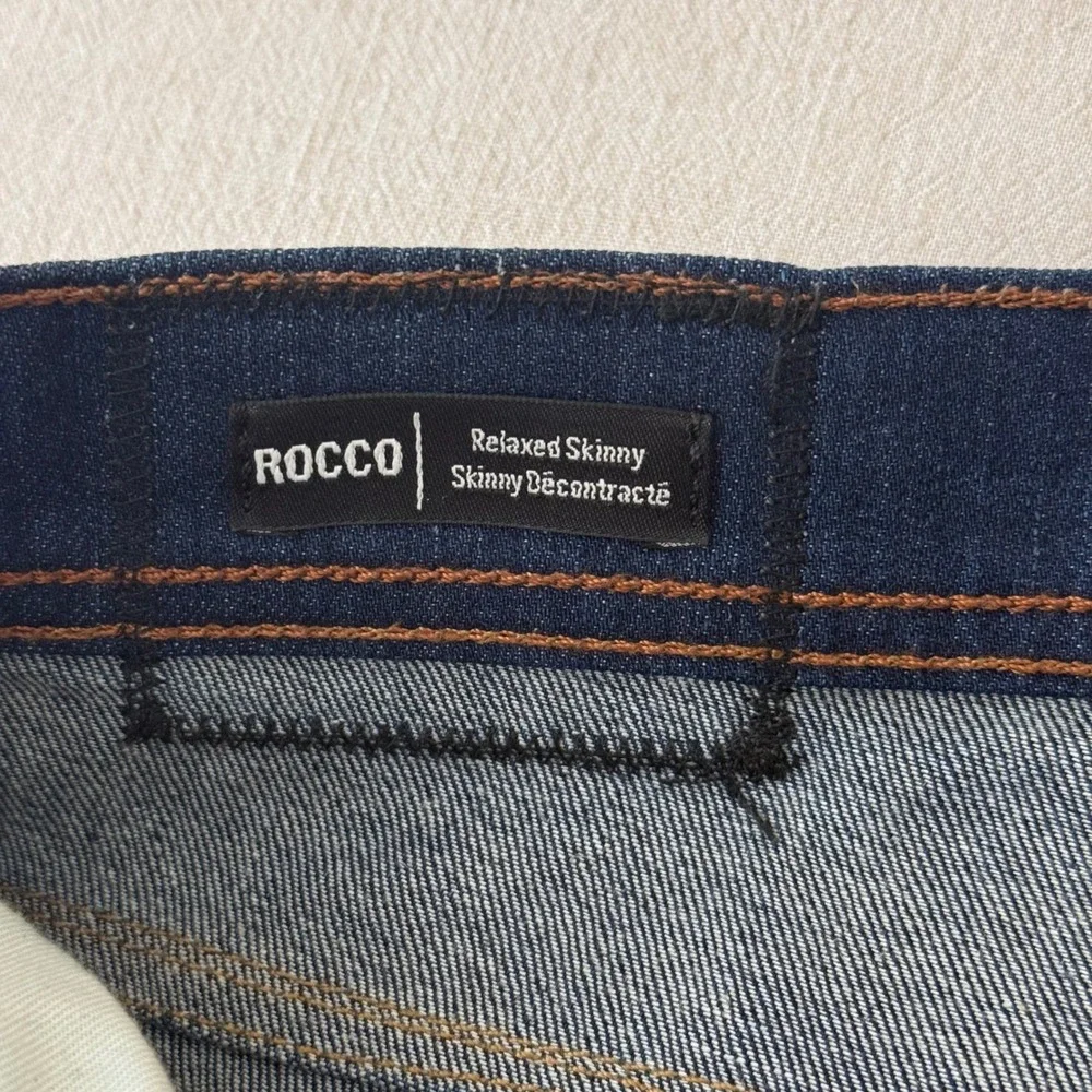 True Religion Rocco x Russell Westbrook Mens 44 Blue Relaxed Skinny Jeans